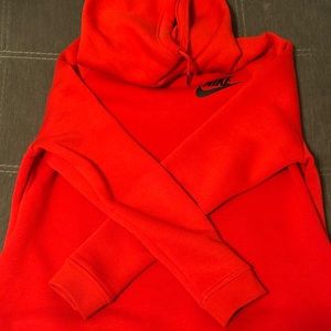 Red Nike Hoodie